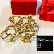 Ring - Nail Style | 18K Yellow Gold