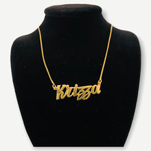 Load image into Gallery viewer, Personalized Name Necklace | 18K Yellow Gold
