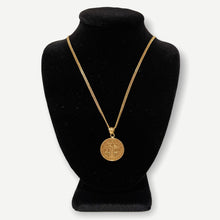 Load image into Gallery viewer, Necklace - Saint Benedict Medal | 18K Yellow Gold
