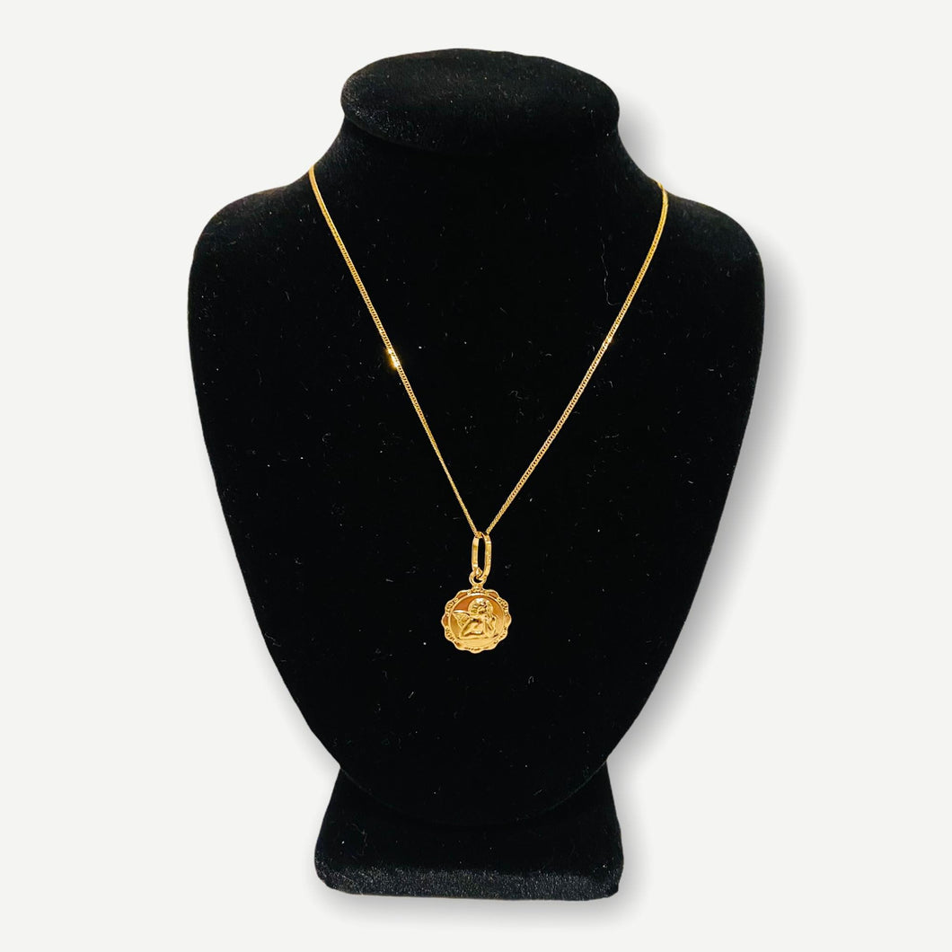 Necklace - Angel | 18K Yellow Gold