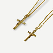 Load image into Gallery viewer, Necklace - Cross 003 | 18K Yellow Gold
