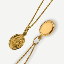 Load image into Gallery viewer, Necklace - Queen - Oval | 18K Yellow Gold
