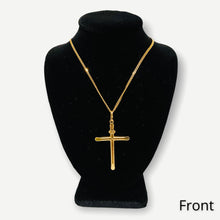 Load image into Gallery viewer, Necklace - Cross 001 | 18K Yellow Gold
