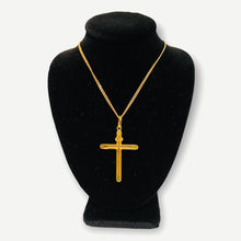 Load image into Gallery viewer, Necklace - Cross 001 | 18K Yellow Gold
