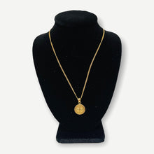 Load image into Gallery viewer, Necklace - Padre Pio Medal | 18K Yellow Gold
