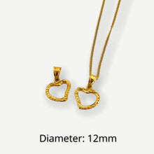 Load image into Gallery viewer, Necklace - Heart MZ04 | 18K Yellow Gold
