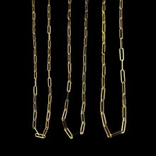 Load image into Gallery viewer, Necklace - Paper Clip | 18K Yellow Gold
