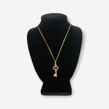 Load image into Gallery viewer, Necklace - Key | 18K Yellow Gold
