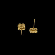 Load image into Gallery viewer, Stud Earrings - Clover - Gold | 18K Yellow Gold
