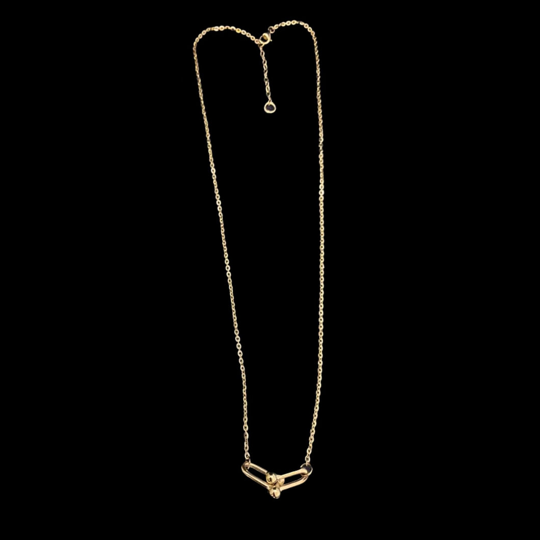 Necklace - Double Chain | 18K Yellow Gold