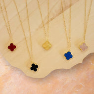 Necklace - Clover 10mm | 18K Yellow Gold