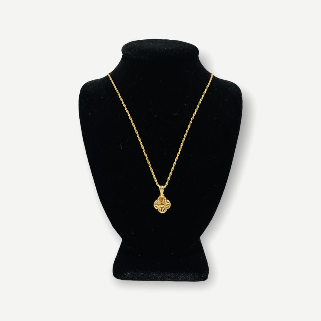 Necklace - Clover Gold | 18K Yellow Gold
