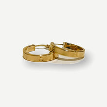 Load image into Gallery viewer, Earrings - Hoops 001 | 18K Yellow Gold
