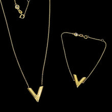 Load image into Gallery viewer, Jewelry Sets - V | 18K Yellow Gold
