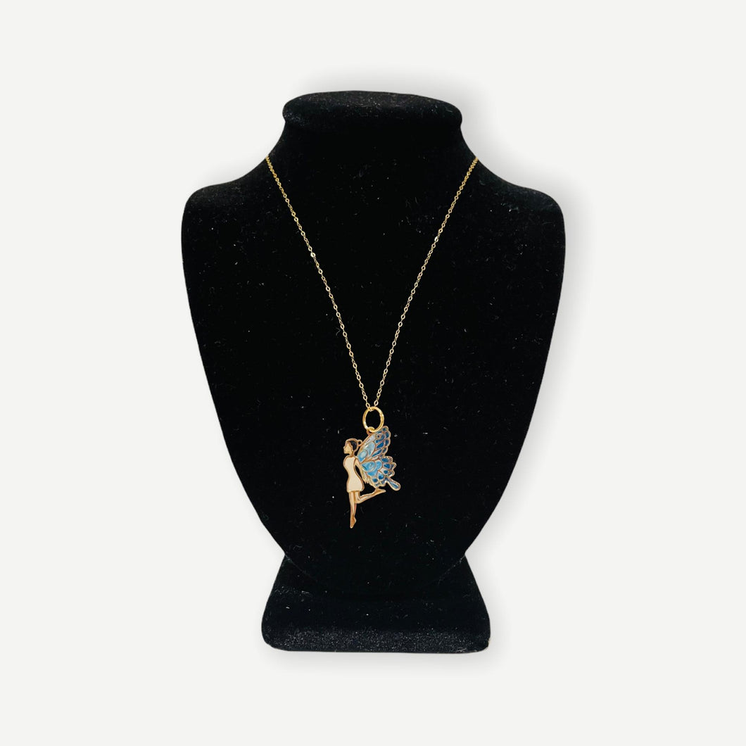 Necklace - Colored Charms Lightweight | 18K Yellow Gold