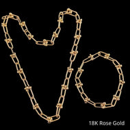 Jewelry Sets - All Chain | 18K Rose Gold