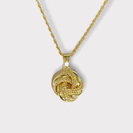 Necklace - Knot Style | 18K Yellow Gold