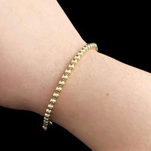 Load image into Gallery viewer, Bracelet - Beaded Ball | 18K Yellow Gold
