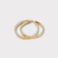 Earrings - Hoops 001 | 18K Yellow Gold