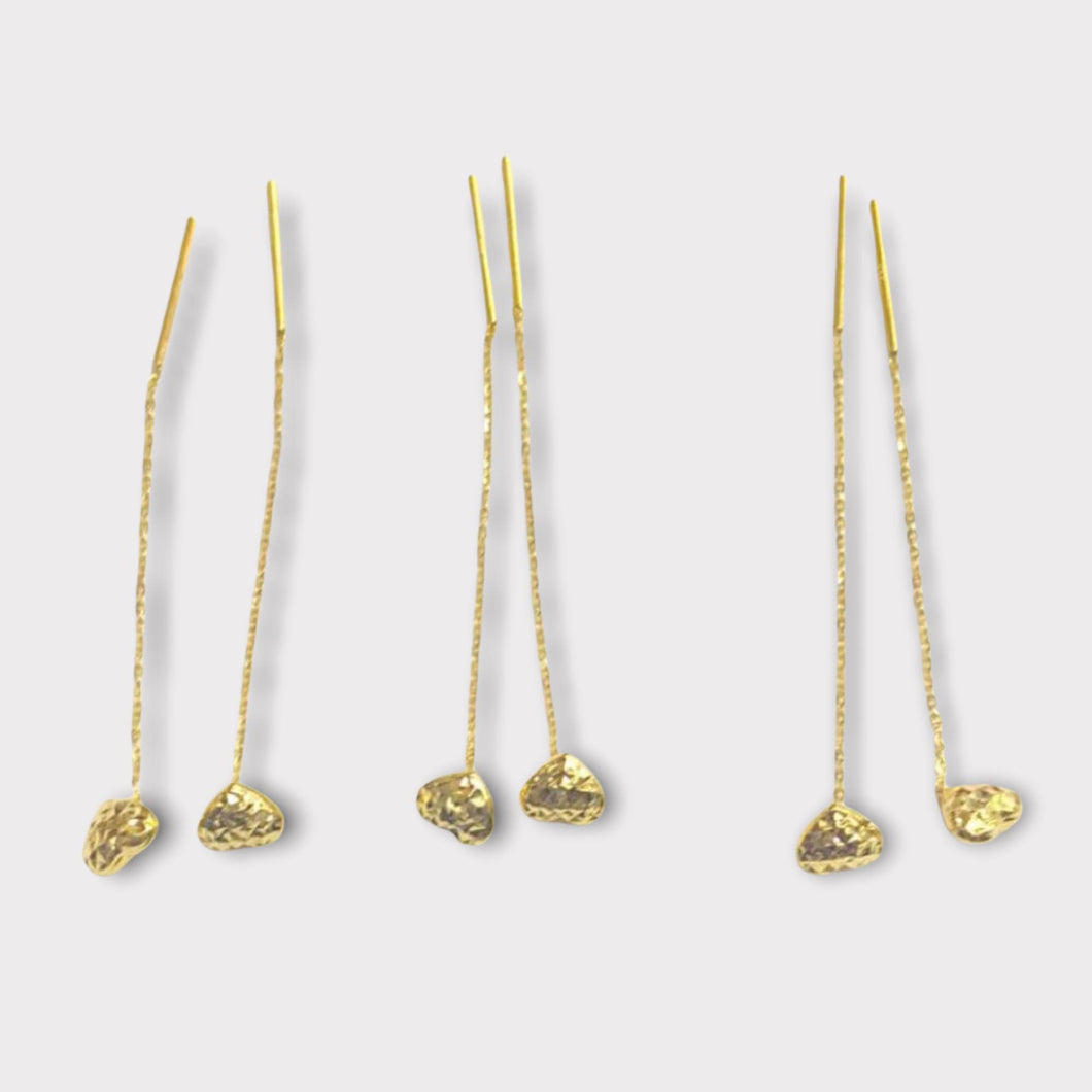 Earrings - Tictac | 18K Yellow Gold