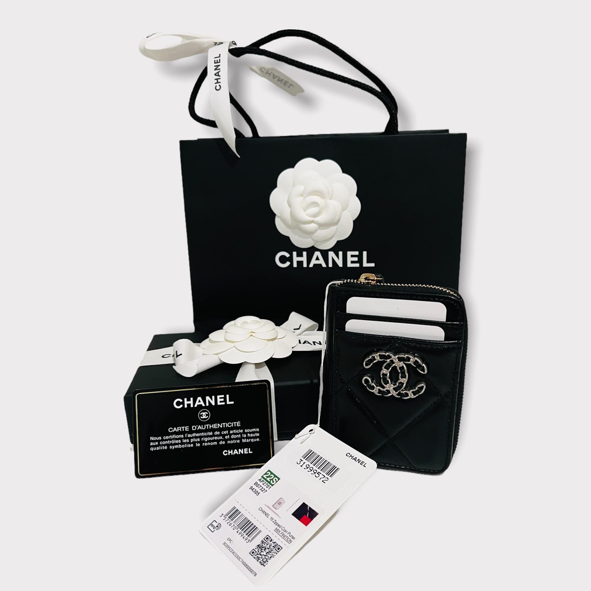 Chanel Shopping Bag with Phone Case