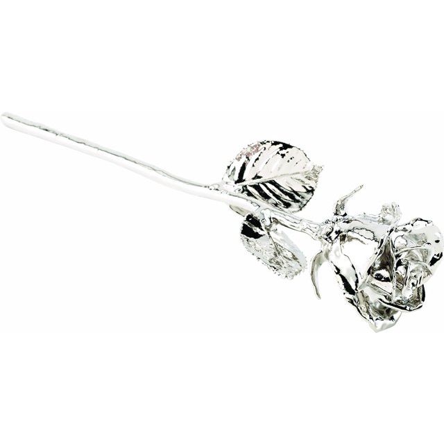 Roses - Platinum Hand-Plated Rose