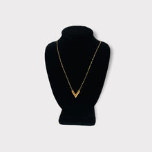 Load image into Gallery viewer, Necklace - V Lightweight | 18K Yellow Gold
