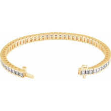 Load image into Gallery viewer, Bracelet - Accented Line | 18K Yellow Gold
