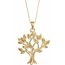 Load image into Gallery viewer, Necklace - Tree | 18K Yellow Gold
