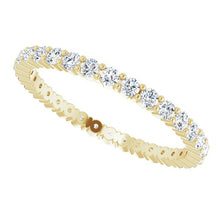 Load image into Gallery viewer, Ring - Eternity Band | 18K Yellow Gold
