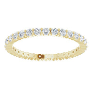 Ring - Eternity Band | 18K Yellow Gold