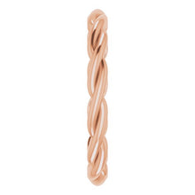 Load image into Gallery viewer, Ring - Woven Design Band | 18K Rose Gold
