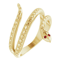 Load image into Gallery viewer, Ring - Snake | 18K Yellow Gold
