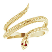 Load image into Gallery viewer, Ring - Snake | 18K Yellow Gold
